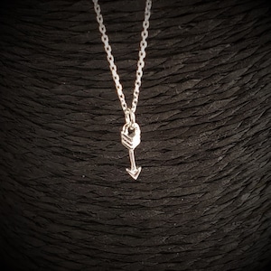 Arrow Necklace - Sterling Jewelry - Minimalist - Layering Necklace - Tiny Arrow - Love - Lucky Arrow - Gift For Her - Graduation Gift