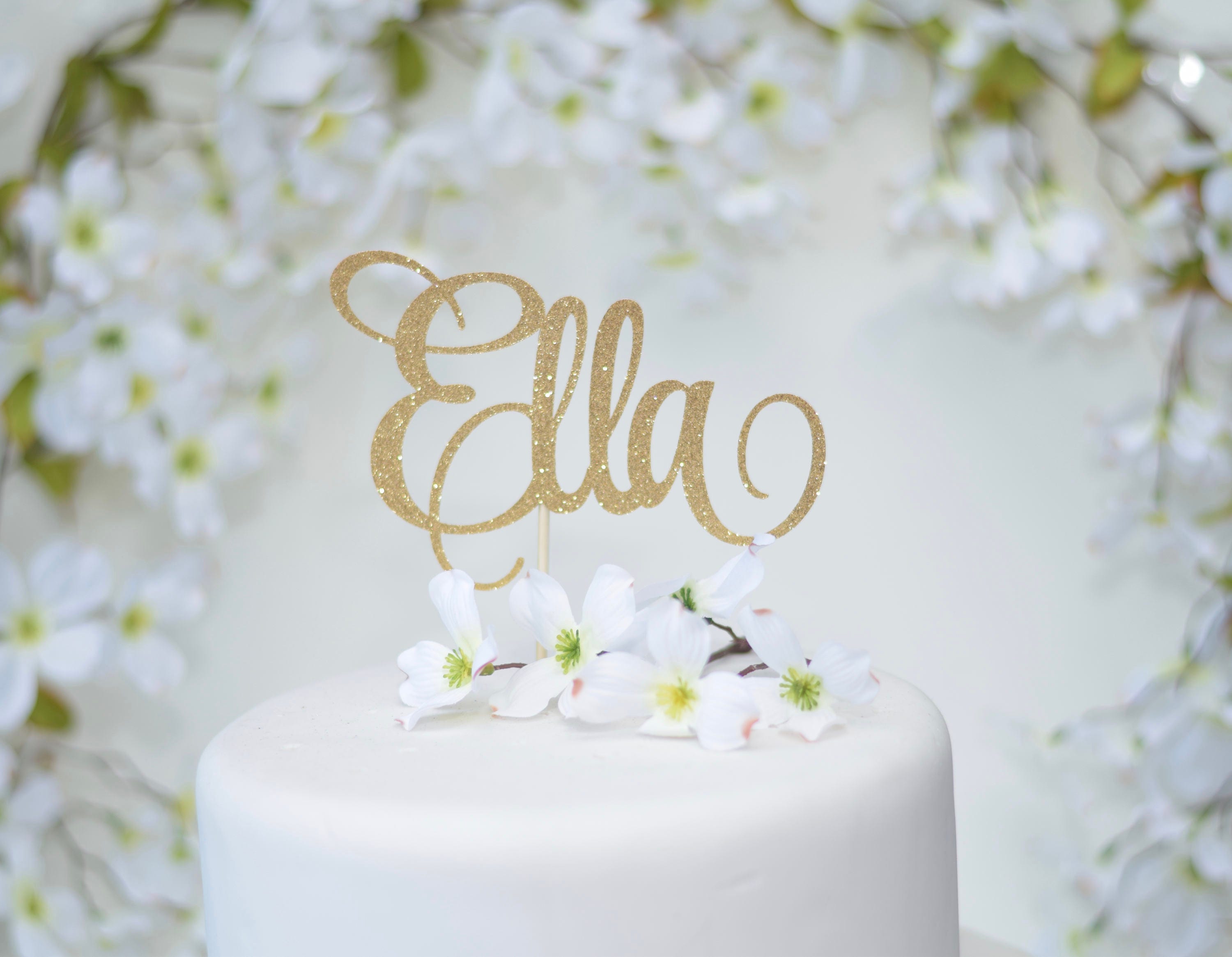 Name Cake Topper - Custom Name Cake Topper - Personalized Cake Topper