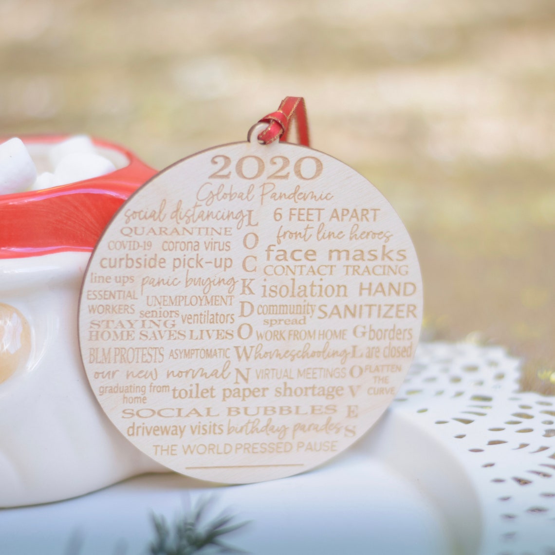 2020 Pandemic Ornament Pandemic Christmas Ornaments | Etsy