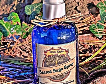 Sage Spray, Sage, Sage Bundle, Sage Smudge, Sage Goddess, Sage Smudge Kit, Mt Shasta Sage, Sage Clearer, Negative Energy, Clears Spirit 4 oz