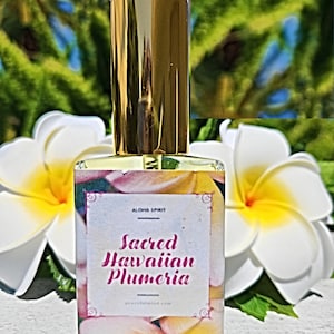 Plumeria-parfum, Hawaiiaanse plumeria, Hawaiiaans parfum, Hawaiiaanse bloemen, parfumspray, bloemenspray, frangipani-parfum, Hawaii-parfums