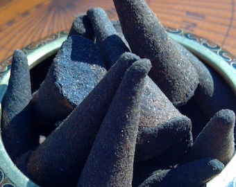 Moon Goddess Incense Cones, Triple Goddess, Ritual Incense, Honoring Maiden, Mother, Crone, 20 Incense Cones, Full Moon, New Moon, Goddess