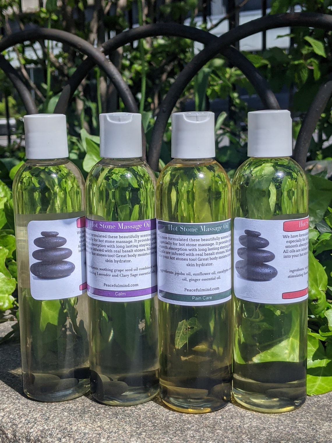 Hot Stone Massage Oil Hotstone Massage Body Oil Oils Etsy