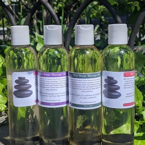 Hot Stone Massage Oil, Hotstone Massage, Body Oil, Oils, Essential Oils Pain Care, Increase Circulation, Emotional Balance, Calm Massage Oil