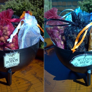 Cauldron, Wicca Cauldron, Metal Cauldron, Black Cauldron, Hanging Incense Burner, Cerridwen, Incense Burner, Spell Cauldron, Wiccan Cauldron