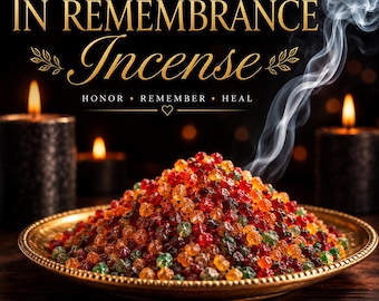 In Remembrance Resin Incense, Loss, Crossing Over (2 oz)
