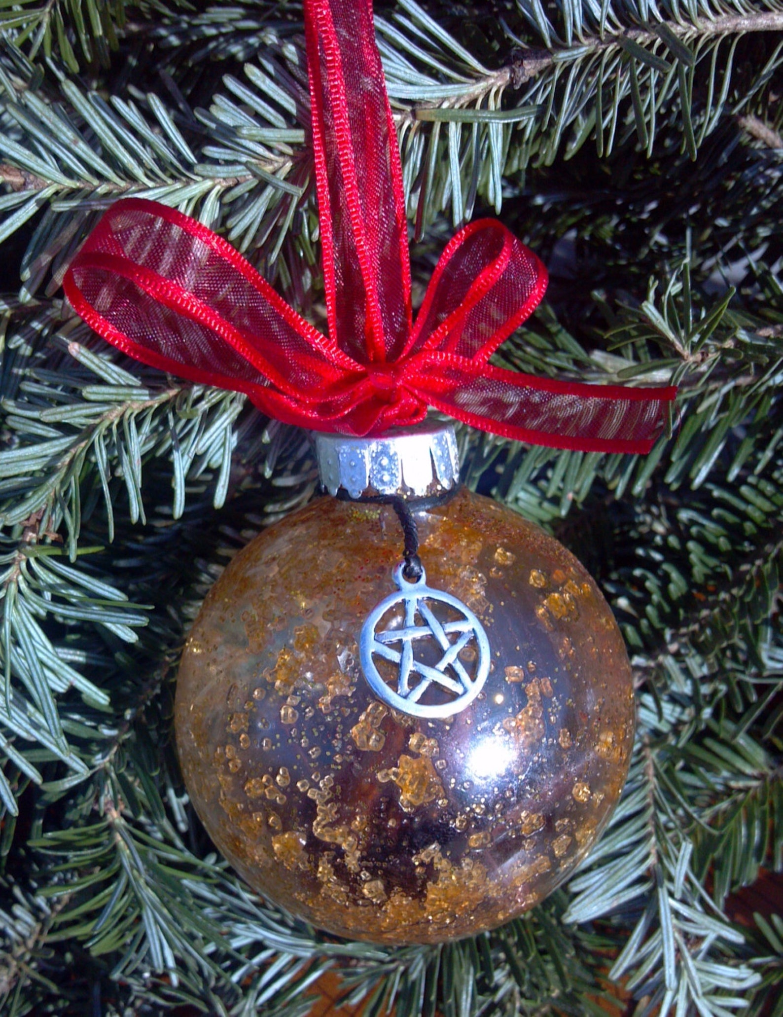 Glass Witch Ball Witch Ball Yule Witch Ball Yule Ornament Etsy