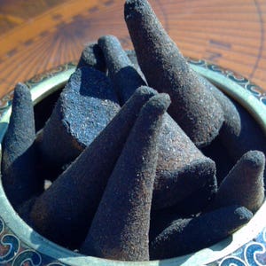 Sage Incense Cones, Dalmatian Sage, Sage Incense, Incense Cones, Sage for Cleansing, Sage for Clearing, Clearing Negative Energy, Smudging