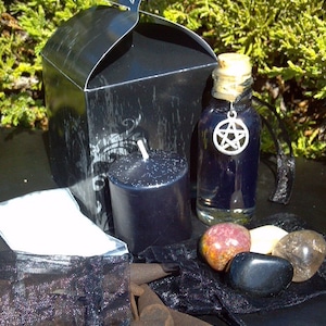 Samhain Ritual Kit, Halloween Altar Gift Set