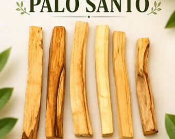 Palo Santo Incense Sticks, Holy Wood Cleansing, 6 Piece Pack