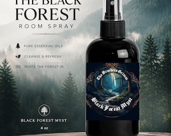 Black Forest Room Spray, Woodsy Forest Scent, 4 oz