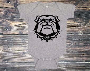 baby boy georgia bulldog outfits