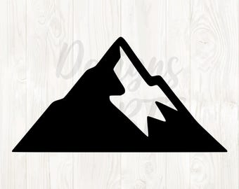 simple mountain svg, mountain logo png, mountain silhouette, mountain clipart, mountain vector, mountain digital download, mountain design