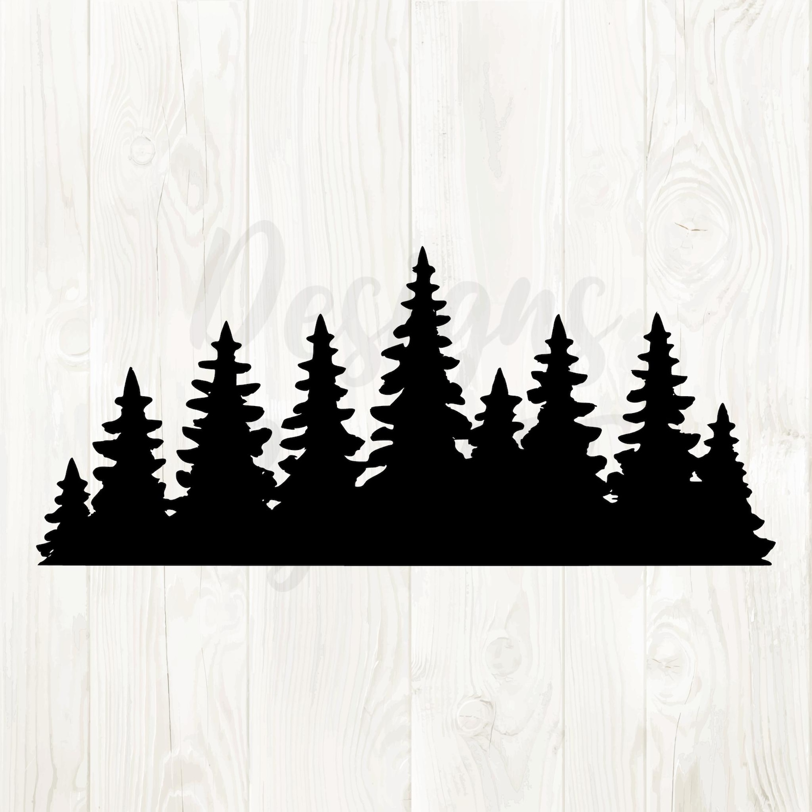 Tree Line Svg Png, Tree Line Silhouette, Tree Line Svg, Tree Line Png ...