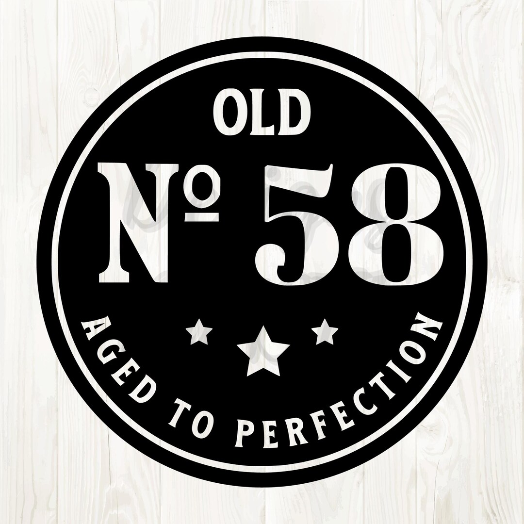 58th Birthday Svg, 58th Birthday Svg Design, 58th Birthday Svg File ...