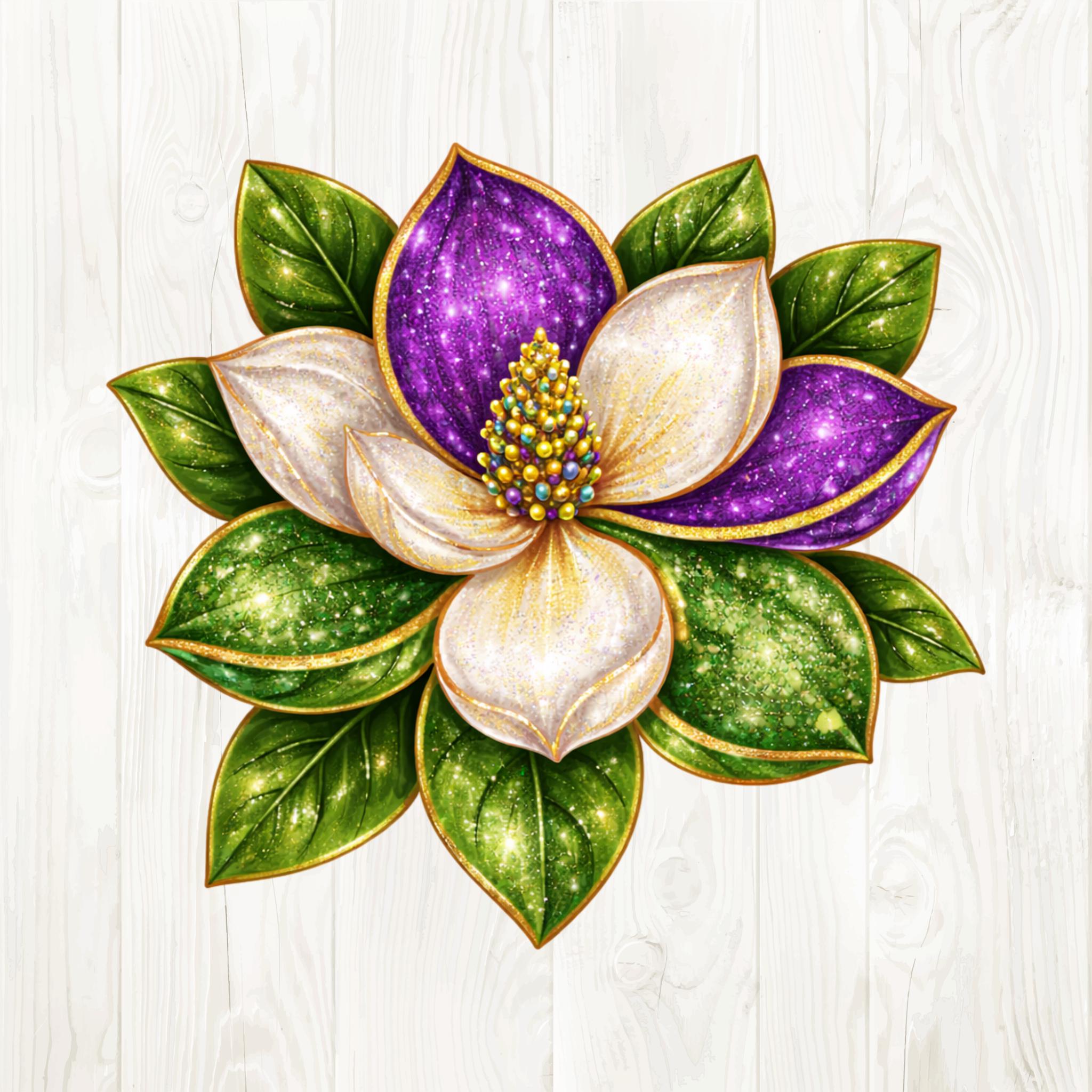 Mardi Gras Flower Png, Mardi Gras Magnolia, Mardi Gras Floral, Magnolia ...