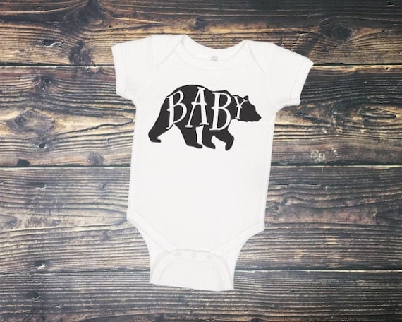 baby boy bear onesie