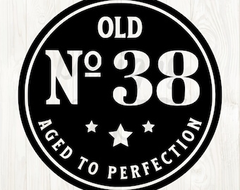 38th birthday svg, 38th birthday svg design, 38th birthday svg file, 38th birthday png images, 38th birthday digital download, 38th birthday