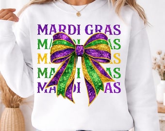 mardi gras coquette bow png, mardi gras bow digital download, mardi gras png, mardi gras digital design, mardi gras graphics, gras clipart