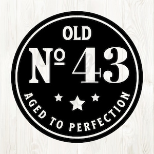 43rd birthday svg, 43rd birthday svg design, 43rd birthday svg file, 43rd birthday png images, 43rd birthday digital download, 43rd birthday
