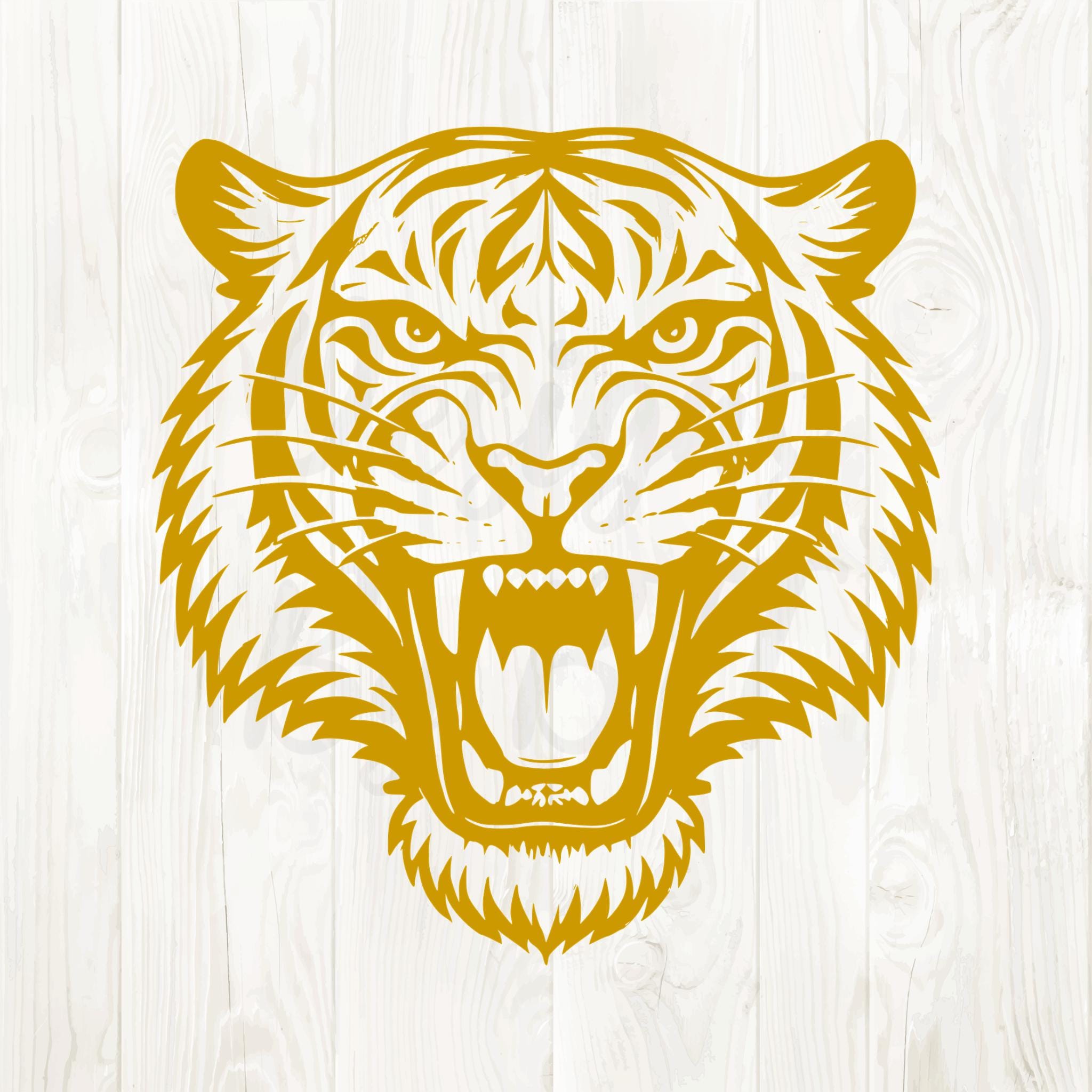 Gold Tiger Decor - Etsy