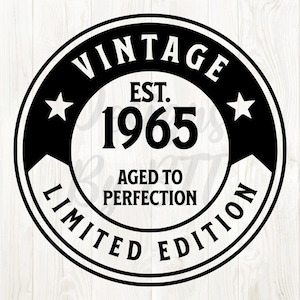 1965 svg png, 1965 svg, 1965 png, 1965 clip art, 1965 birthday svg, 1965 birthday png, 1965 svg file, est 1965 svg, born in 1965 svg, 1965