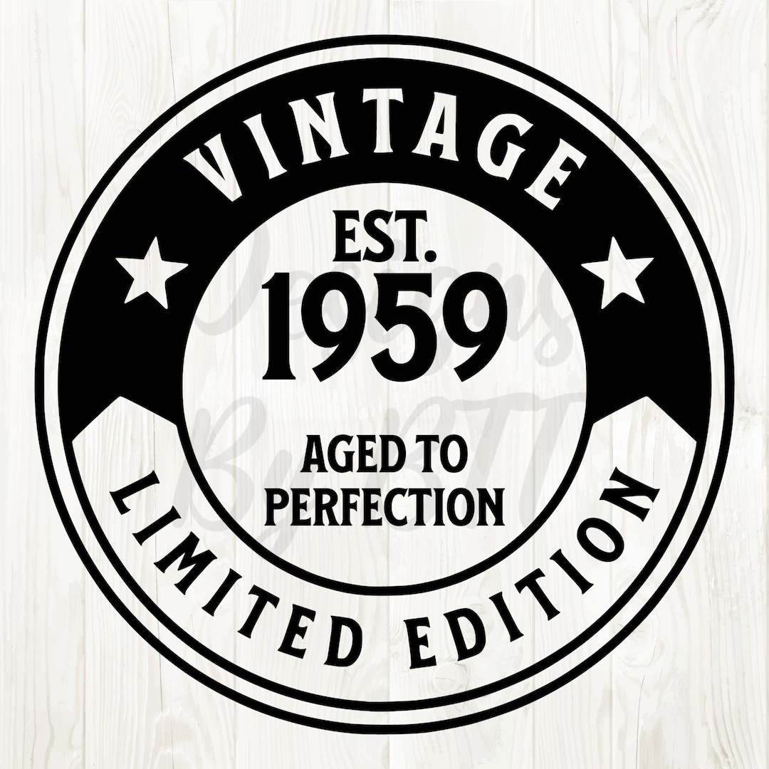 1959 Svg Png, 1959 Svg, 1959 Png, 1959 Clip Art, 1959 Birthday Svg ...