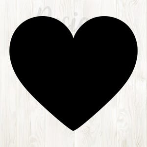 heart silhouette, heart svg design, heart svg files, heart png design, simple heart clipart, heart digital download, heart digital vector