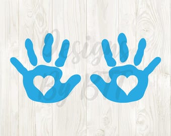 handprint heart png, baby hand svg, hand baby svg, handprint svg, handprint clipart png, hands svg mom baby, baby hands outline svg, hands
