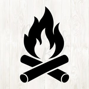 campfire silhouette png, campfire svg file, campfire png, campfire clipart, campfire digital download, campfire designs, camfire vector, svg