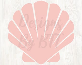 seashell svg, seashell png, pastel seashells, digital seashell clip art, pink seashell png, seashell digital download, seashell vector, svg
