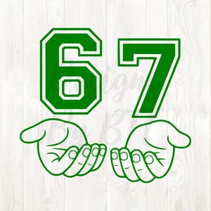 6 7 gröna händer, sex sju grön, 67 sport png, hand 6-7 svg, nummer 67 png, 67 clipart, nummer 6 7 svg, händer 6 7 png, sex sju händer, 67