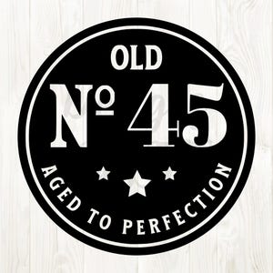 45th birthday svg, 45th birthday svg design, 45th birthday svg file, 45th birthday png images, 45th birthday digital download, 45th birthday