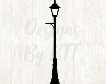 silueta de farola, farola SVG, farola PNG, clip art de farola, farola digital, vector de farola, farola SVG, farola