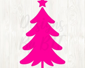 pink Christmas tree svg, pink Christmas tree png, pink Christmas tree clipart, pink Christmas tree design, pink Christmas tree digital, xmas