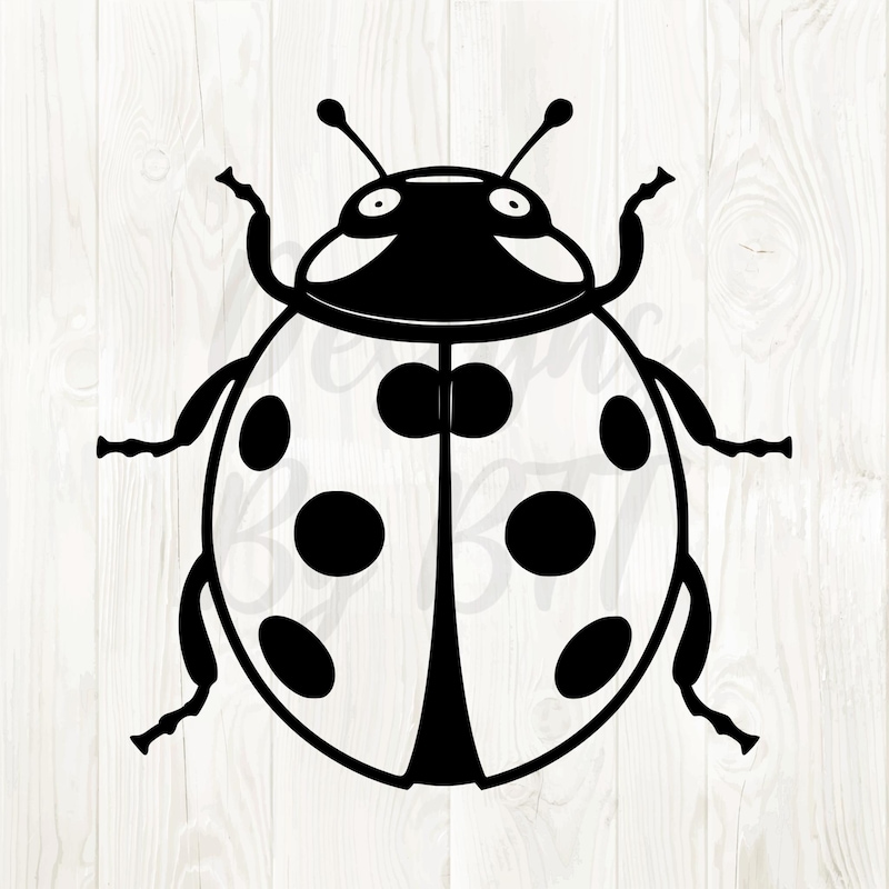 Ladybug Outline - Etsy