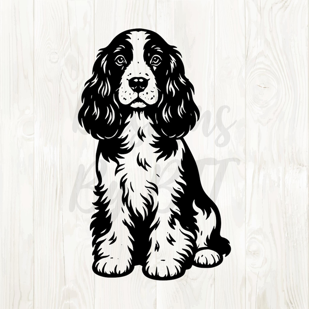Cocker Spaniel Png, Cocker Spaniel Svg, Cocker Spaniel Clipart, Cocker ...