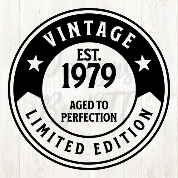 1979 Svg Png, 1979 Svg, 1979 Png, 1979 Clip Art, 1979 Birthday Svg
