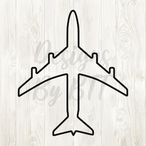 airplane outline, airplane svg file, airplane png download, airplane digital download, airplane vector file, airplane png, airplane clip art