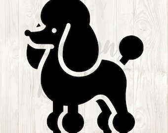 poodle svg png silhouette, poodle silhouette svg, poodle silhouette, poodle silhouette outdoor, cute poodle design, black poodle design cute