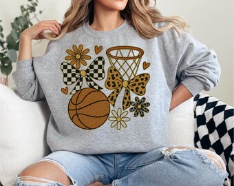 basketball bow png, basketball digital download, basketball png design, girl basketball clipart, basketball design, basketball images png