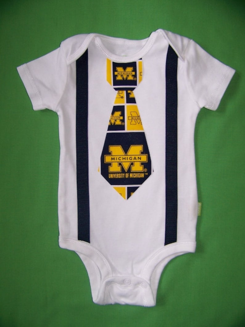 Michigan Onesie© Michigan Wolverines baby Michigan baby Etsy