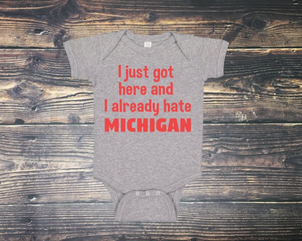 Ohio State Onesie©, Ohio State baby, Ohio State baby shower, Ohio Sta…