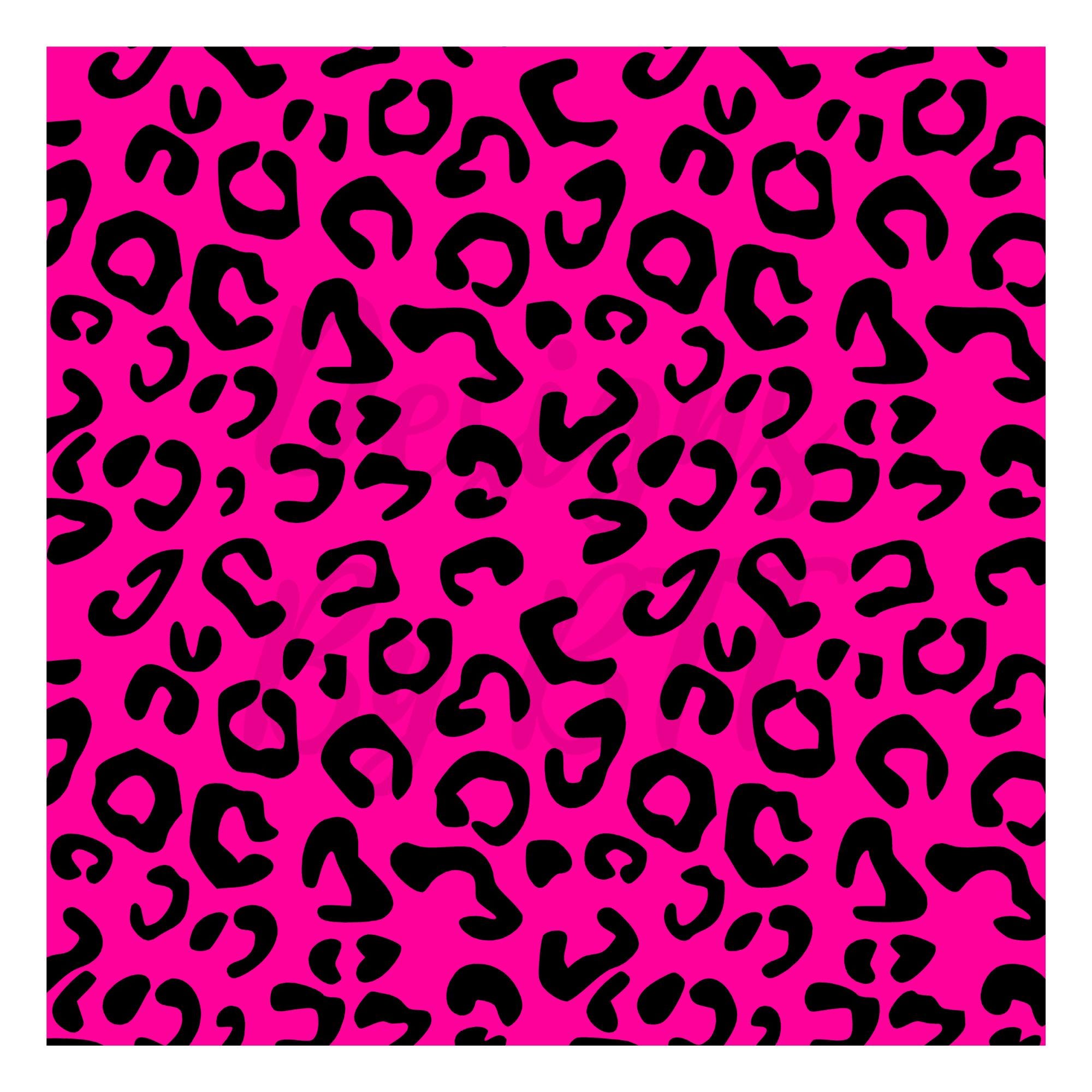 Pink Leopard - Etsy