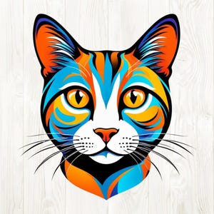 cat face png, cat face clipart, cat head png, cat art png, cat art digital, cat art digital download, cat clipart png, cat png designs, cat