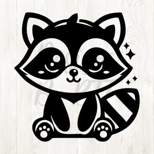 cute raccoon svg, cute raccoon png, cute raccoon clipart vector, cute raccoon clipart, raccoon silhouette svg, raccoon clip art, svg raccoon
