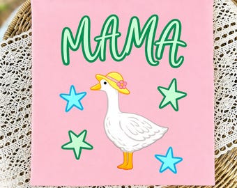 Imagen PNG de Mamá Ganso, Diseño de Camiseta Mamá Ganso, Digital, Fondo Transparente, Uso Comercial, Descarga Instantánea