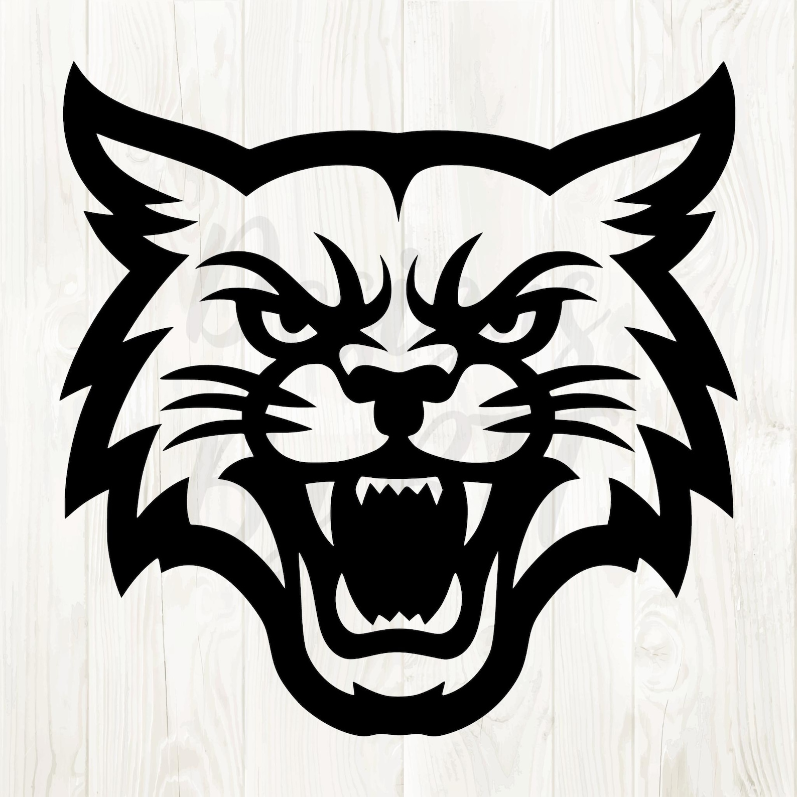 Wildcat Head Vector File Wildcat Mascot Png, Wildcat Logo Svg, Wildcat Face Png, Wildcat Head ...