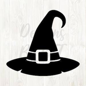 silhueta de chapéu de bruxa, arquivo svg de chapéu de bruxa, chapéu de bruxa png, clipart de chapéu de bruxa, chapéu de bruxa digital, vetor de chapéu de bruxa, chapéu de bruxa svg, imagens de bruxa