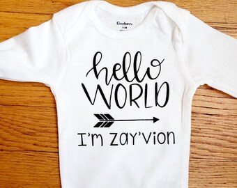 Hello World Onesie